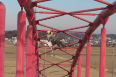 水管橋調査状況